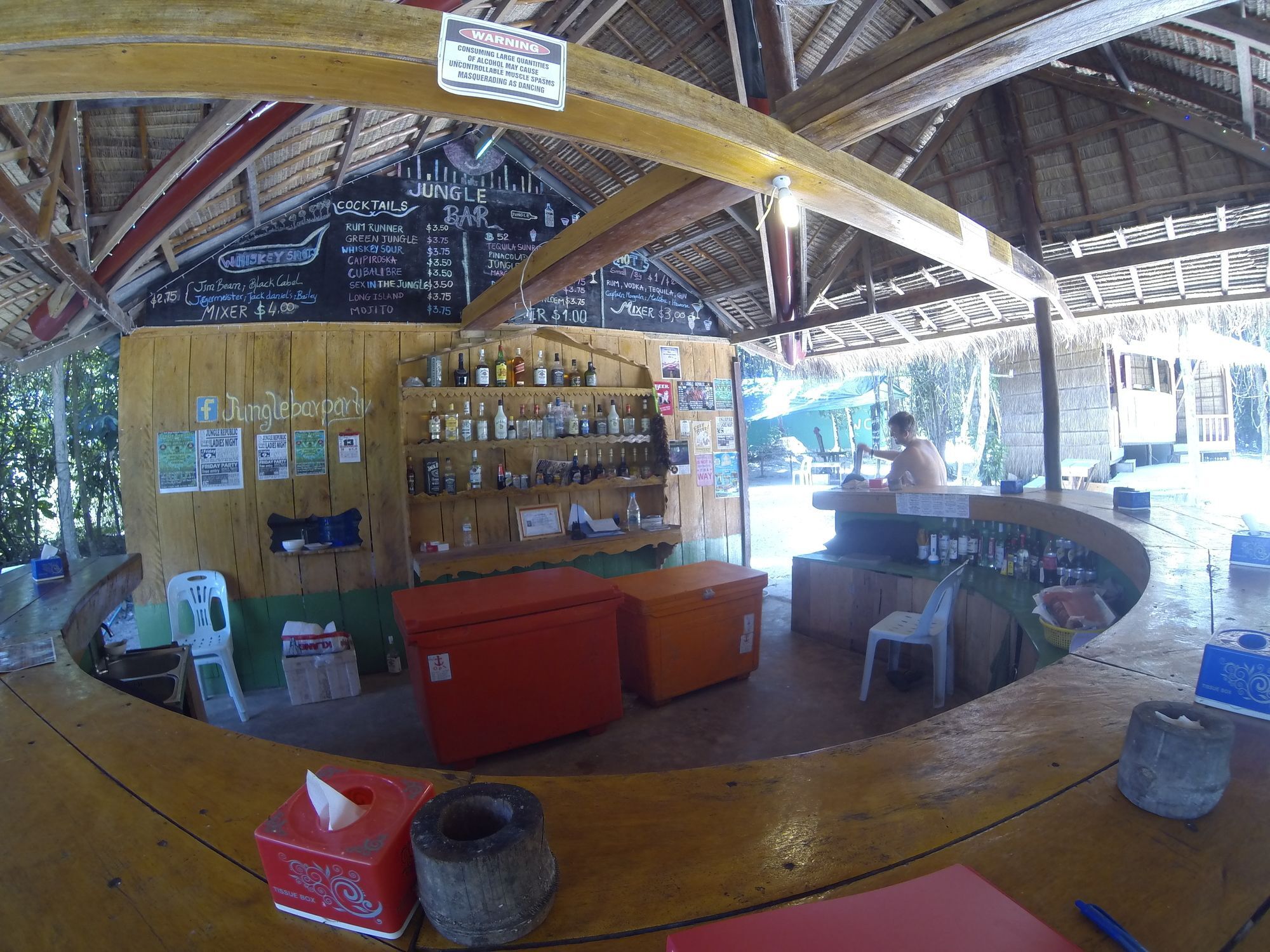 Jungle Republic Hostel Koh Rong Sanloem Exterior photo